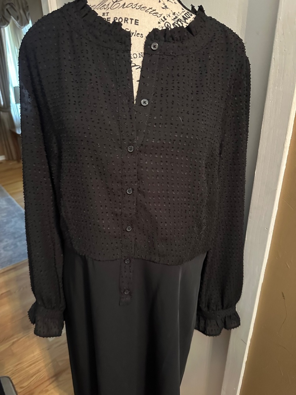 Loft Black Dress